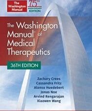 washington manual of medical therapeutics spiral thirty sixth edition