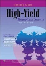 High-Yield Behavioral Science (High-Yield Series) Fourth Edition