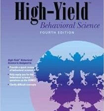 High-Yield Behavioral Science (High-Yield Series) Fourth Edition