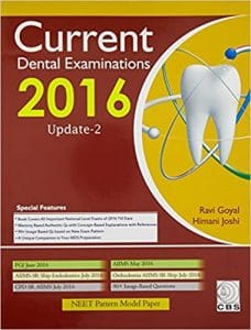 Current Dental Examination-2016: Update-2