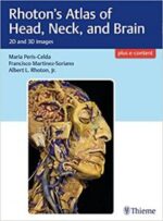 rhoton’s atlas of head, neck, and brain: 2d and 3d images large type / large print edition