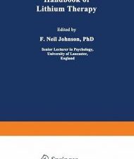 handbook of lithium therapy 1980th edition