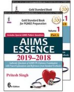 aiims essence 2019 2018 (vol. 1 part a & b) 6th edition