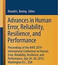 advances in human error, reliability, resilience, and performance