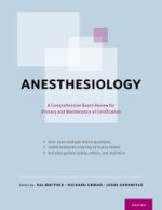anesthesiology: a comprehensive board review for primary and maintenance of certification