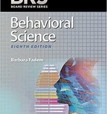 BRS Behavioral Science (Board Review Series) 8th Edition