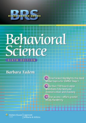 brs behavioral science (board review series) – 6th edition (2013)