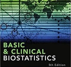 basic & clinical biostatistics: 5th edition