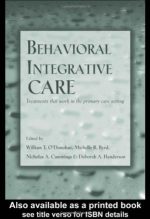 behavioral integrative care: treatments that work in the primary care setting