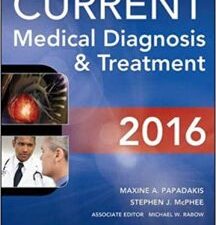 current medical diagnosis and treatment 2016 (lange current series) 55th edition