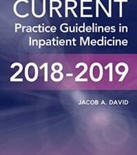 current practice guidelines in inpatient medicine 2018 2019