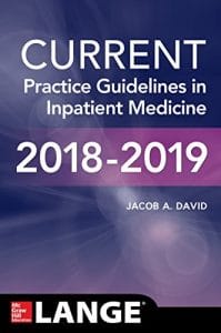 current practice guidelines in inpatient medicine 2018 2019