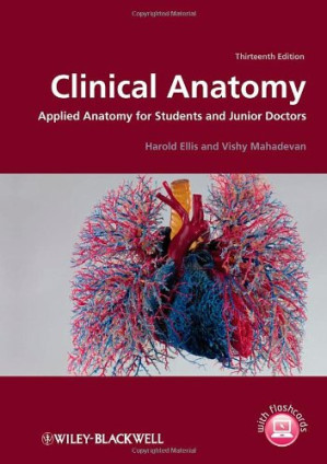 clinical anatomy: applied anatomy for students and junior doctors – 13th edition