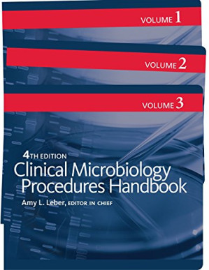 clinical microbiology procedures handbook (3 volume set), 4 edition