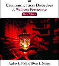 counseling in communication disorders: a wellness perspective, third edition
