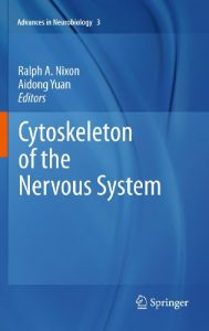cytoskeleton of the nervous system
