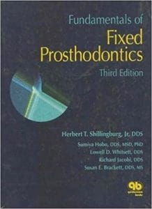Fundamentals of Fixed Prosthodontics Subsequent Edition