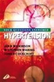 hypertension: your questions answered 1st edition