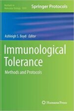 immunological tolerance: methods and protocols