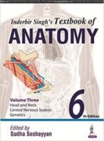Inderbir Singh’S Textbook Of Anatomy,6th edition, Vol.3: Head And Neck, Neuroanatomy, Genetics