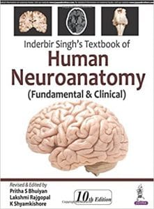 Inderbir Singh’s Textbook of Human Neuroanatomy: (Fundamental Clinical) 9th Edition