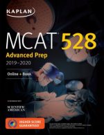 mcat 528 advanced prep 2019 2020: online + book (kaplan test prep) proprietary edition