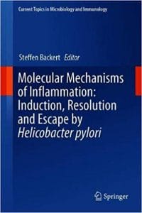 molecular mechanisms of inflammation: induction, resolution and escape by helicobacter pylori