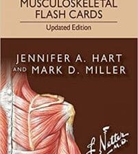 netter’s musculoskeletal flash cards updated edition (netter basic science) 1st edition