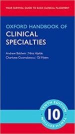 oxford handbook of clinical specialties (oxford medical handbooks) – 10th edition