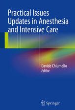 practical issues updates in anesthesia and intensive care (july 2015 release)