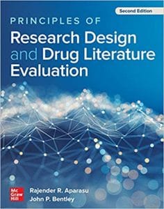 principles of research design and drug literature evaluation, 2nd edition
