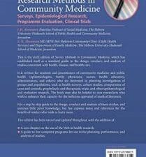 Research Methods in Community Medicine: Surveys, Epidemiological Research, Programme Evaluation, Clinical Trials, Sixth Edition