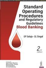 standard operating procedures and regulatory guidelines blood banking
