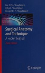 surgical anatomy and technique: a pocket manual, 3rd edition