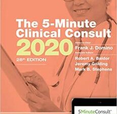 the 5 minute clinical consult 2020 (the 5 minute consult series) twenty eighth edition