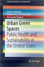urban green spaces: public health and sustainability in the united states