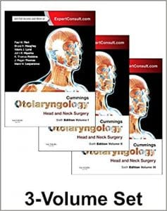 Cummings Otolaryngology: Head and Neck Surgery – 3 Volume Set (6th Edition)