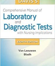 davis’s comprehensive manual of laboratory and diagnostic tests with nursing implications (davis’s comprehensive handbook of laboratory & diagnostic tests with nursing implications) 8th edition