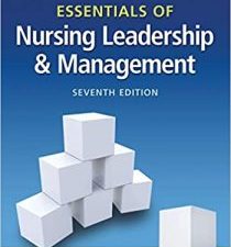essentials of nursing leadership & management seventh edition