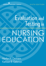 evaluation and testing in nursing education, sixth edition