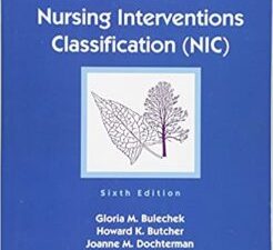 nursing interventions classification (nic) 6th edition