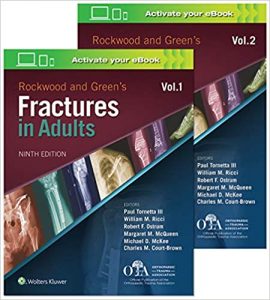 rockwood and green’s fractures in adults 9th edition