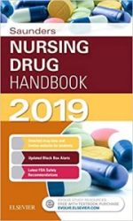 saunders nursing drug handbook 2019 1st edition