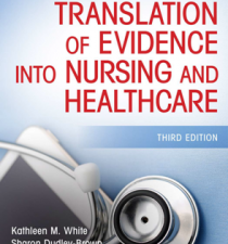 translation of evidence into nursing and healthcare, third edition