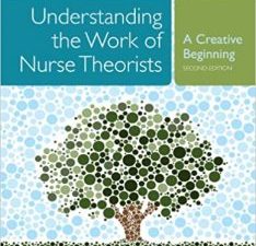 understanding the work of nurse theorists: a creative beginning (sitzman, understanding the work of nursing theorists) 2nd edition