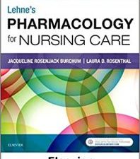 lehne’s pharmacology for nursing care – 10th edition