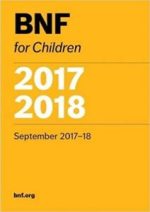 british national formulary for children 2017 2018 (bnf for children) 1st edition