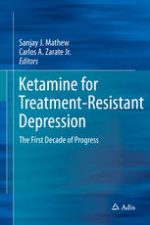 ketamine for treatment resistant depression: the first decade of progress 1st ed. 2016 edition