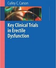 key clinical trials in erectile dysfunction