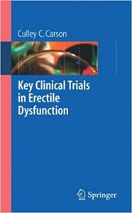 key clinical trials in erectile dysfunction